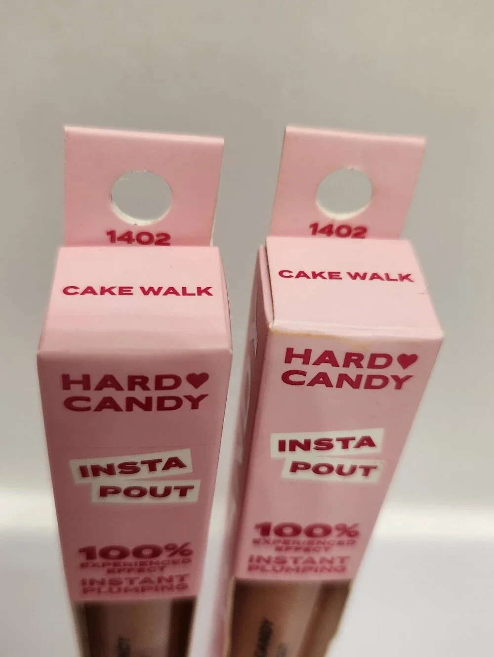 2-pack #1402 Cake Walk Hard Candy Insta Pout Plumping Lip Gloss